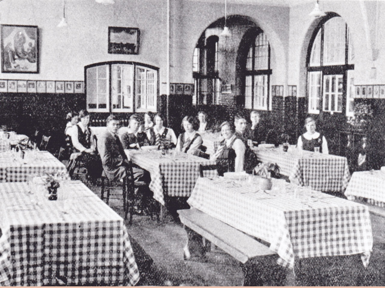 Barton Peveril School Dining Hall