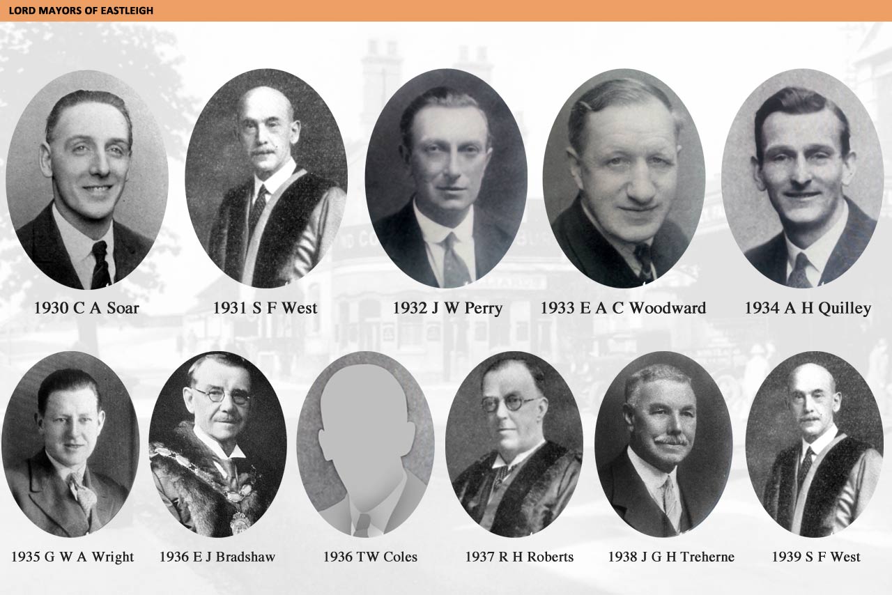 Mayors during 1930 - 1939