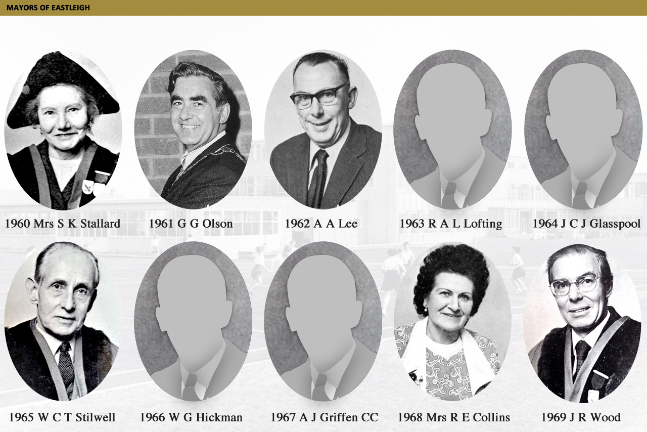 Mayors Of Eastleigh 1960-69