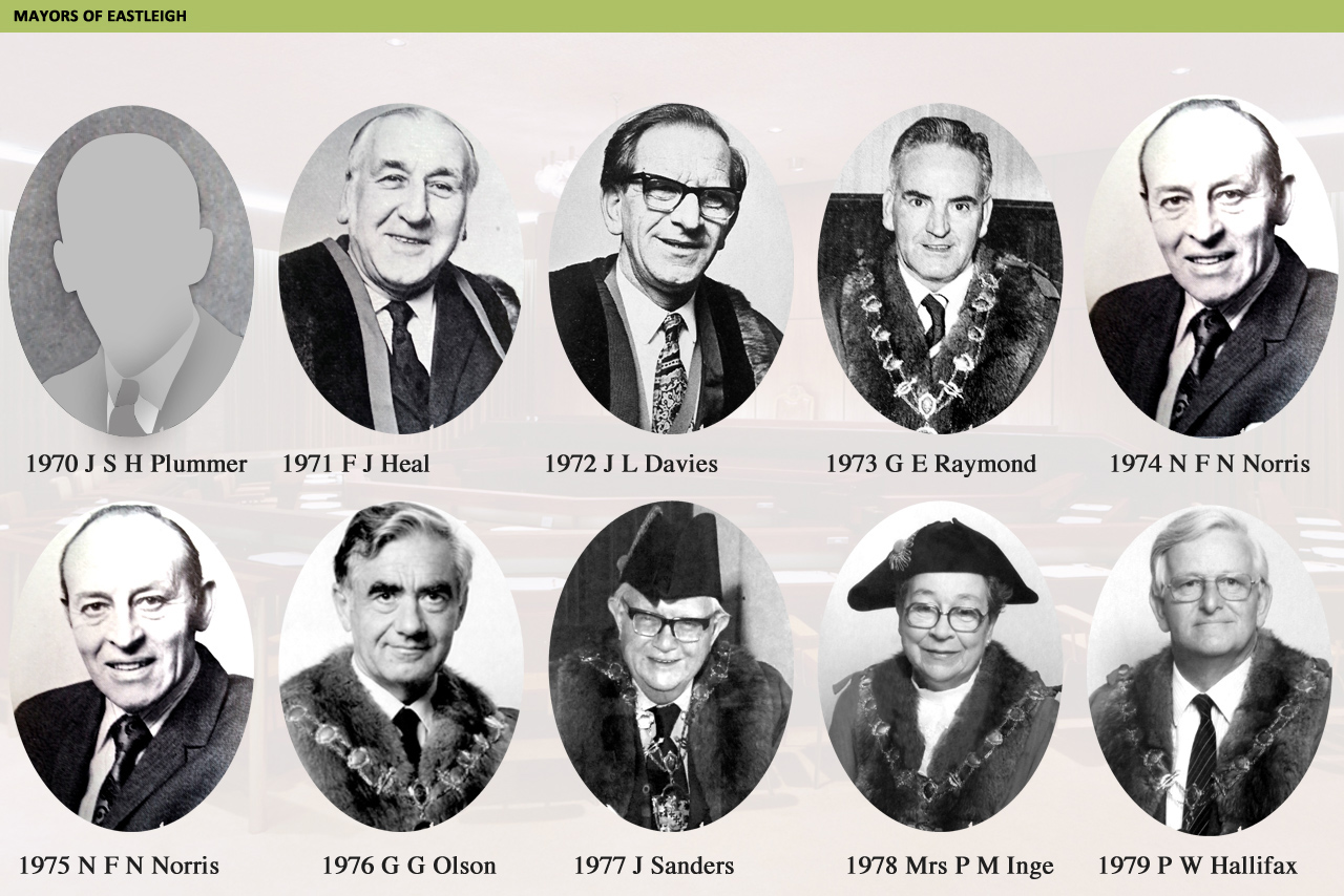 Mayors Of Eastleigh 1970-79