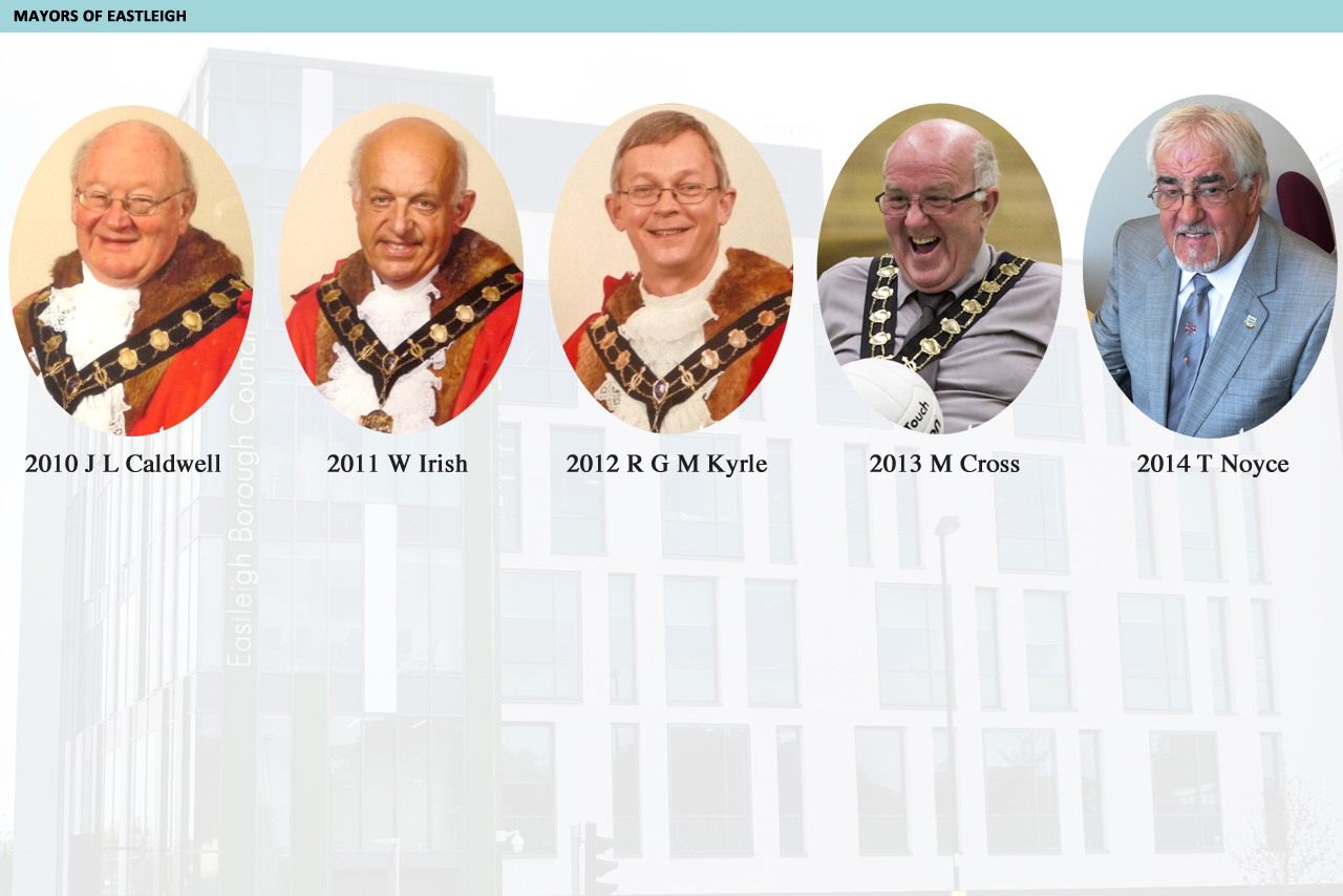 Mayors Of Eastleigh 2010-19